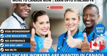 HealthCare Assistant Jobs In Canada For Foreigners With Visa Sponsorship – Apply Now