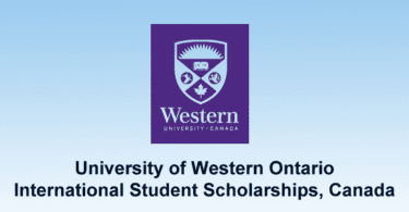 Western University Scholarship In Canada For International Student